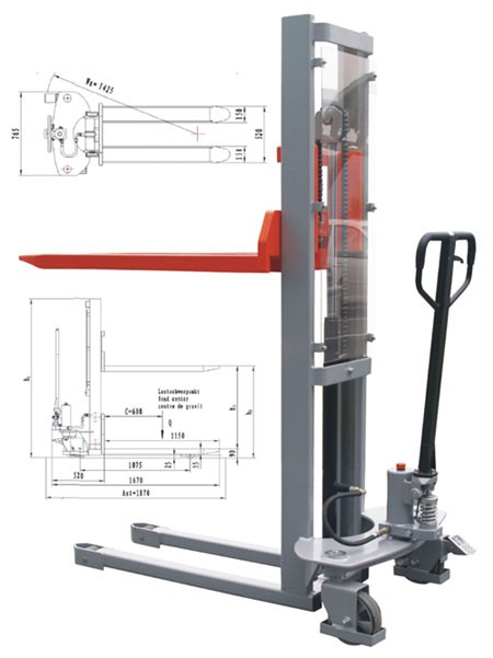手動(dòng)堆高車(chē)FC1008/FC1016
